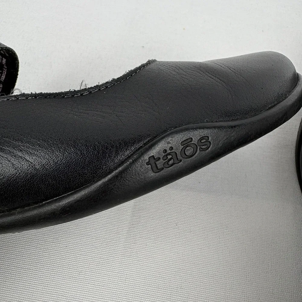 Taos Womens Mary Jane Ta Dah Shoes Size 40 EU/9 US Black Comfort Leather Casual - Picture 12 of 17